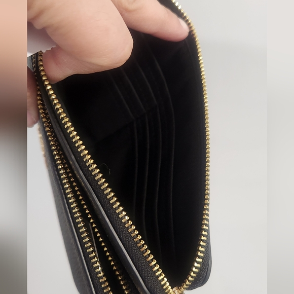 Coach Black‎ Leather Wristlet - Picture 3 of 4